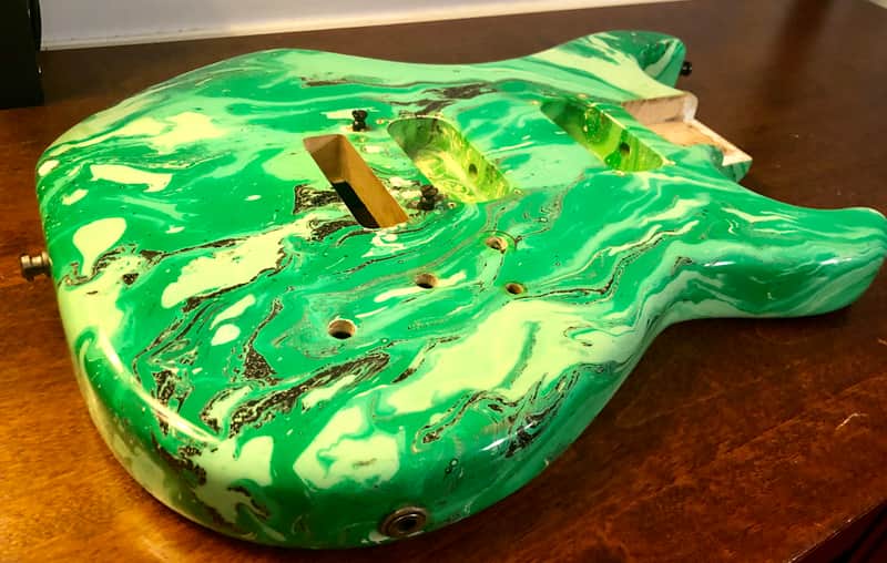 Kramer 1980's Body #D1523 from Kramer Factory Sale Neptune, NJ. Weighs 8.5 lbs! Factory Paint/Finish image 1