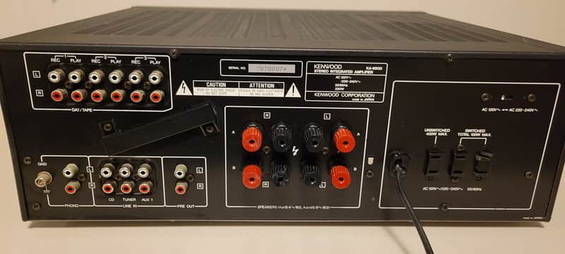 Vintage Kenwood KA-990D Stereo Integrated Amplifier With MM & MC
