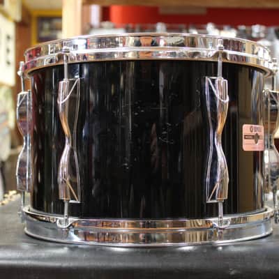 1980s Yamaha Recording Custom Outfit in Solid Black 14x22 8x10 8x12 9x13 10x14 12x15 image 21