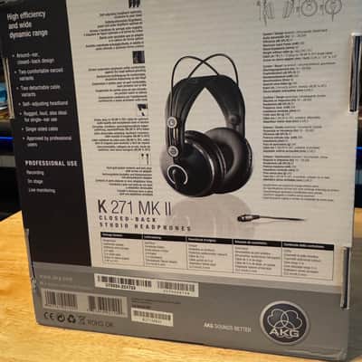 AKG AKG K 271 MKII Closed Back Headphones with upgraded Pads + original pads. image 7