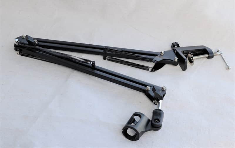 GAPco MS126 Mount Shock Cantilever Microphone Boom 2020 Black image 1