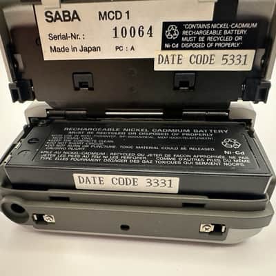 Saba MCD-1 MiniDisc Spieler MD Player Walkman Rare Vintage Retro image 13