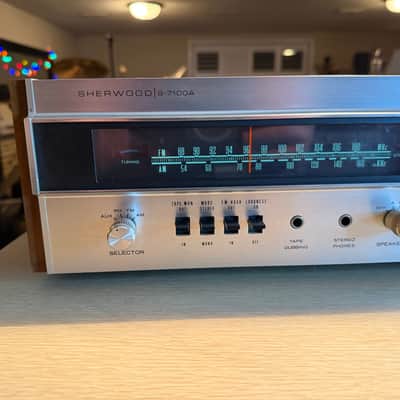 Sherwood S‑7100A Receiver Beauty Face, Tested & Cleaned Sounds Great Very Rare🔥 image 5