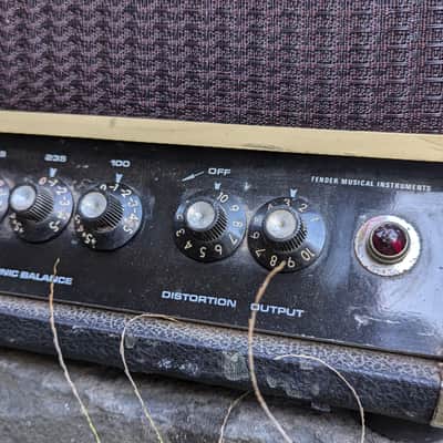 Vintage 1970s Fender 300 PS 300-watt Guitar/Bass Amp image 3