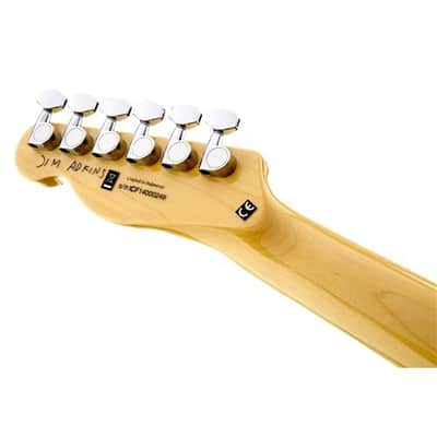 Fender Jim Adkins JA-90 Telecaster Thinline Electric Guitar, Laurel Fingerboard, Natural image 7