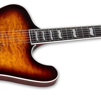 ESP LTD Phoenix-1001 QM Tobacco Sunburst image 3
