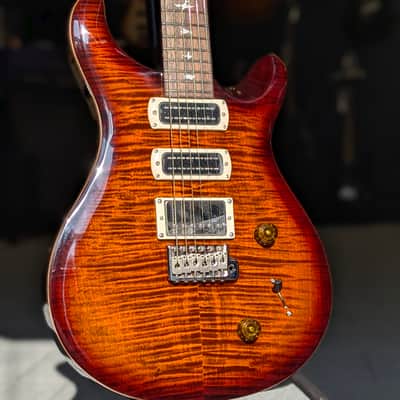 PRS SE Studio Orange Tiger Smokeburst image 1