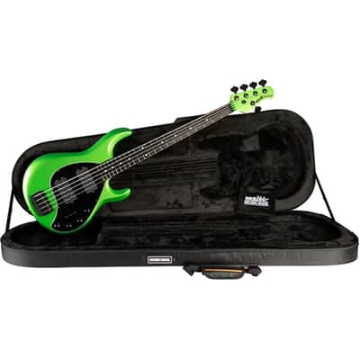 Ernie Ball Music Man StingRay5 Special HH 5-String Electric Bass Guitar - Kiwi Green image 3