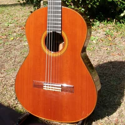 1981 Kazuo Yairi YC-50 AMAZING RAMIREZ STYLE Classical Concert Guitar+K Yairi Hard Case plus more extras image 8
