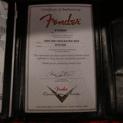Fender Custom Shop Nocaster 1951 NOS - Maple Fingerboard, 2-Tone Sunburst image 14