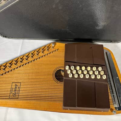 Vintage Appalachian Autoharp Oscar Schmidt 45C/R with case image 2
