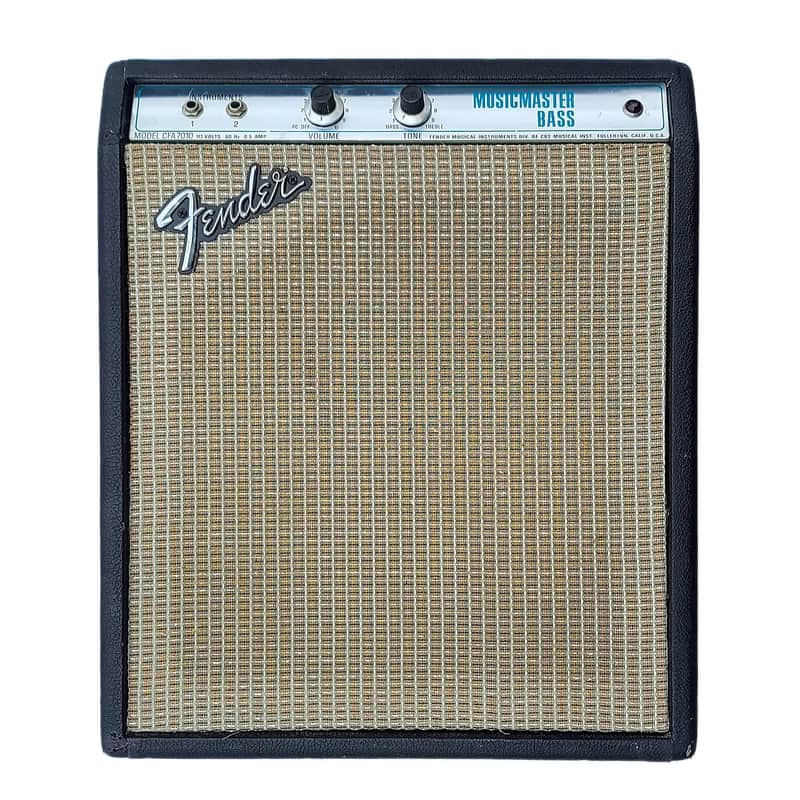 Fender Musicmaster Bass 2-Channel 12-Watt 1x12" Bass Combo 1970 - 1980 image 1