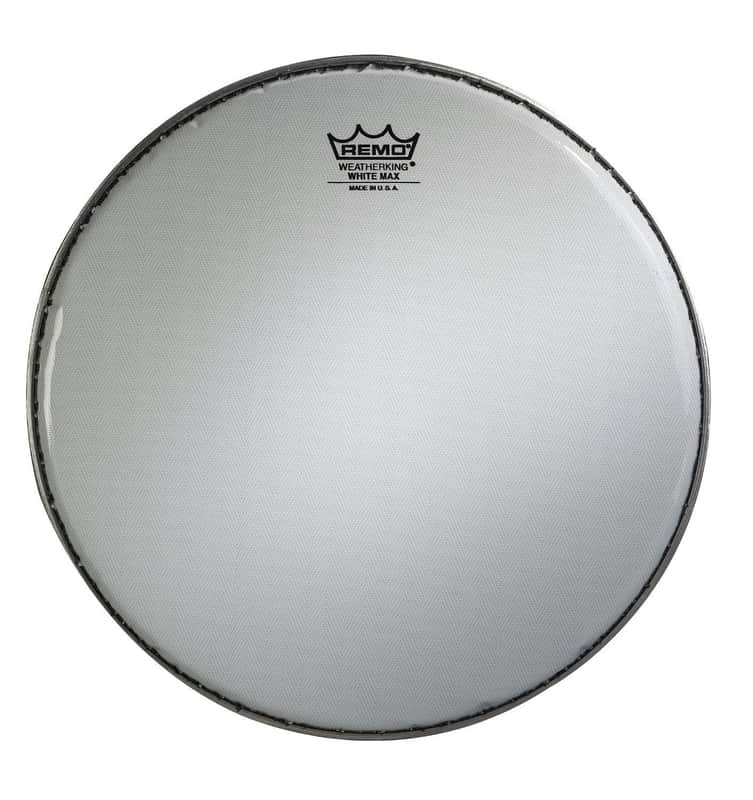 Remo KS361400 White Max Marching 14-Inch Snare Batter Drum Head with Underlay image 1