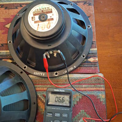 Jensen C10Q Reconed Vintage Speaker Pair 1967 image 4