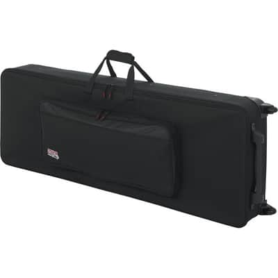 Gator Rigid EPS Foam Lightweight Case w/ Wheels for 76-Note Keyboards GK-76 image 1
