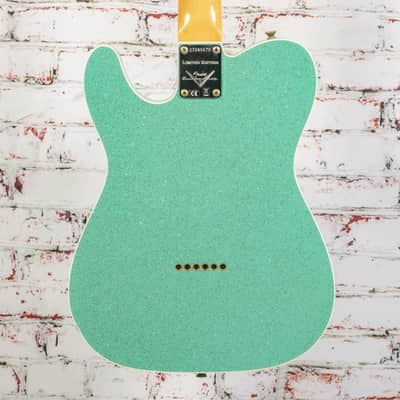 Fender - Custom Shop 1960 Telecaster Custom Journeyman - Electric Guitar - Seafoam Green Sparkle - w/ Hardshell Case - x9575 image 7