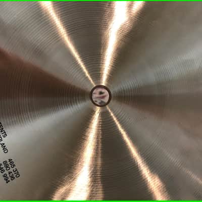 Paiste Vault Release 0047: Sound Creation 18" Dark Flatride Flat Ride from 1985 IMMACULATE COLLECTOR GRADE NOS Mint Formula 602 alloy gem! image 16