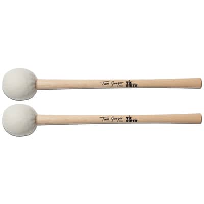 Vic Firth Tg08   Symphonic Collection Bass Drum Mallets Signature Tom Gauger Staccato image 3