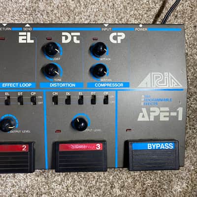 Aria APE-1 Rare Vintage 80’s Analog Multi Effects Unit image 9