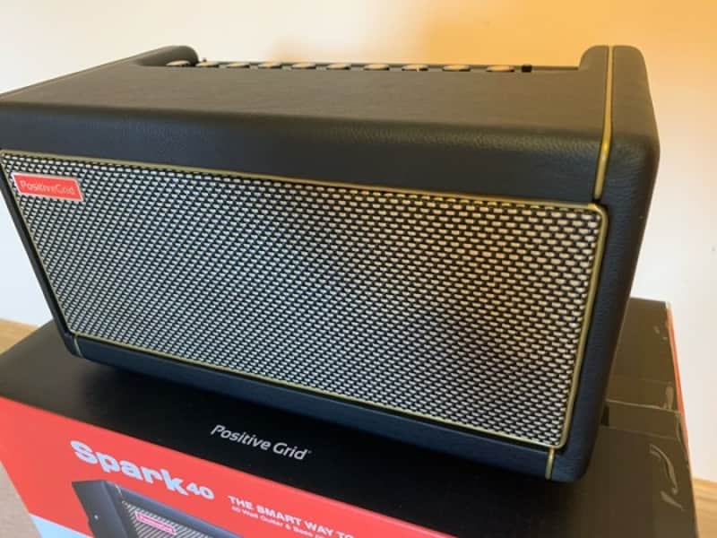 Positive Grid Spark 40 40-Watt 2x4" Modeling Guitar Combo 2020 - 2021 Black image 1