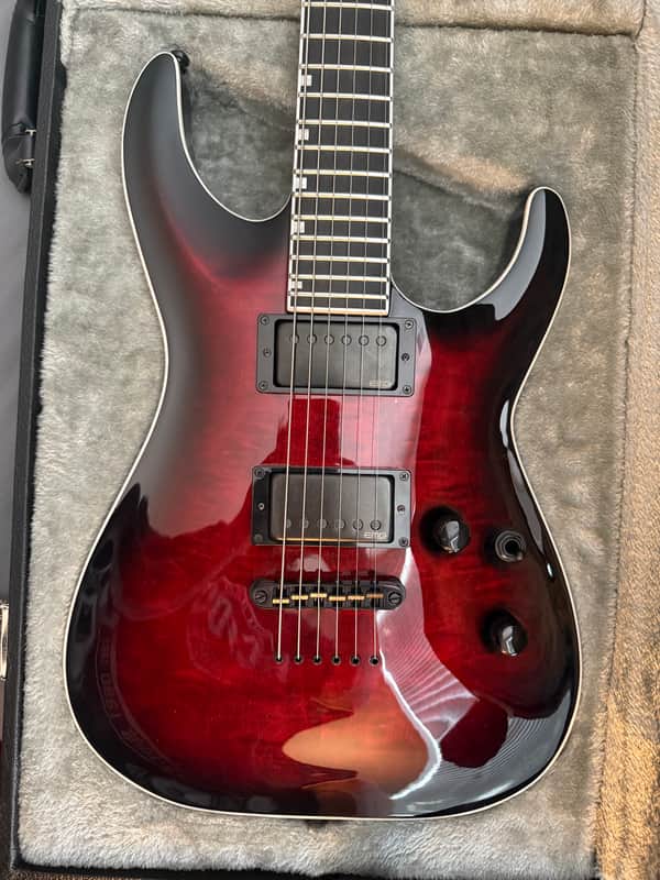 ESP E-II Horizon NT-II 2021 - Present - See Thru Black Cherry Sunburst image 1