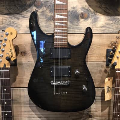 Jackson JS-32RT Dinky Trans Black image 1