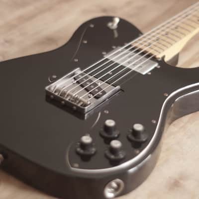 ✹ Vintage Fender Telecaster Custom MIJ ~1992 - Black on Black Fujigen N Serial Made in Japan image 3