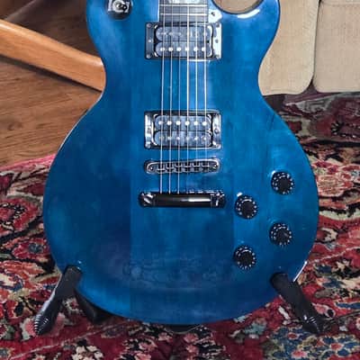 Gibson Les Paul Studio Lite Translucent Blue 1991 - Translucent Blue image 4