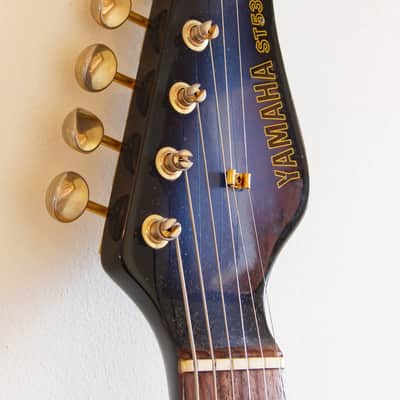 Used Yamaha ST535RX 80s MIJ Strat HSS Blueburst image 2