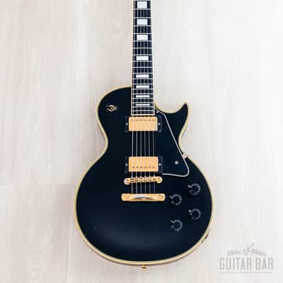 1993 Gibson Historic ‘57 Les Paul Custom Black Beauty LPB7 w/ '57 Classic PAFs & Case image 2
