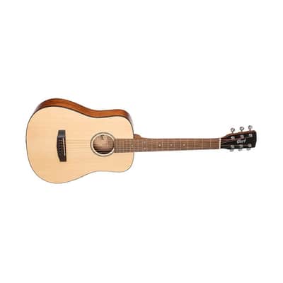 Discover Perfect Tone and Portability: Cort Standard ADMINI-OP 3/4 Spruce Top Guitar with Bag! image 17