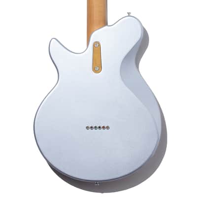 Eastman FullerTone SC 52 Single Cut Electric Guitar - Ice Blue Metallic image 2