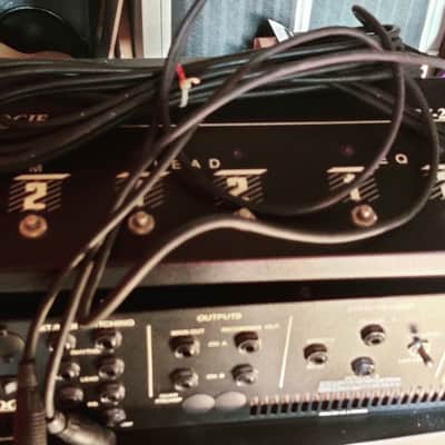 Mesa Boogie Quad Preamp with FU-2A Footswitch 1980s - Black image 11