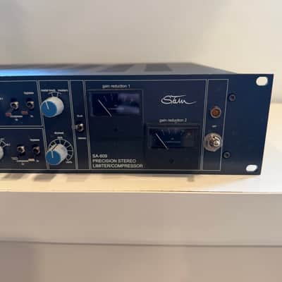 Stam Audio SA-609 MK2 Rackmount Stereo Diode-Bridge Compressor 2022 - 2024 - Blue image 4