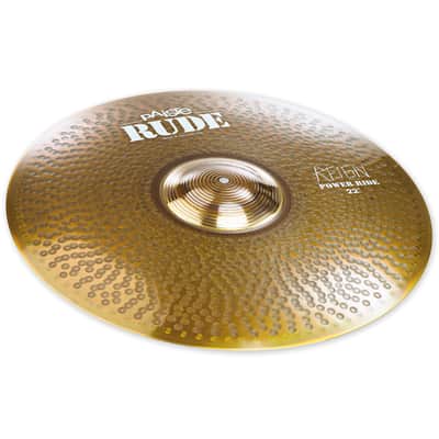 Paiste 22" RUDE "The Reign" Dave Lombardo Signature Power Ride Cymbal