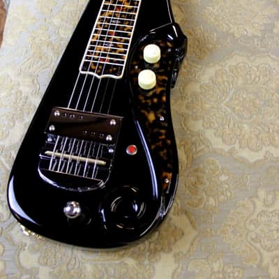 Scott Walker Araya 2013 custom lap steel guitar black image 3