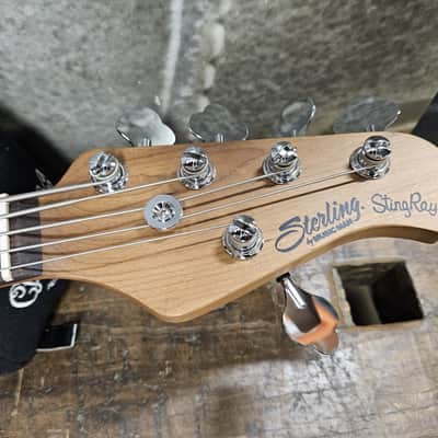 Sterling StingRay Ray35 with Roasted Maple Neck 2018 - 2023 - Black image 3