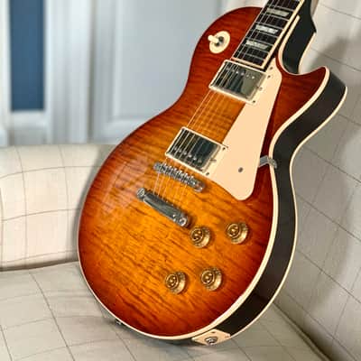 Gibson Memphis Custom Shop ES-Les Paul No F-Holes Limited Edition ( 1 of 100), 2016, Lightburst image 1
