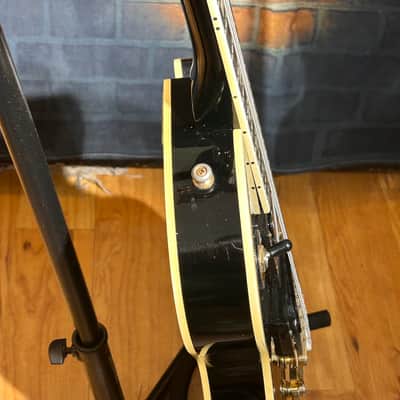 Hohner HG-430 LP Style With Seymour Duncan Pick Ups - Black + Gold image 8