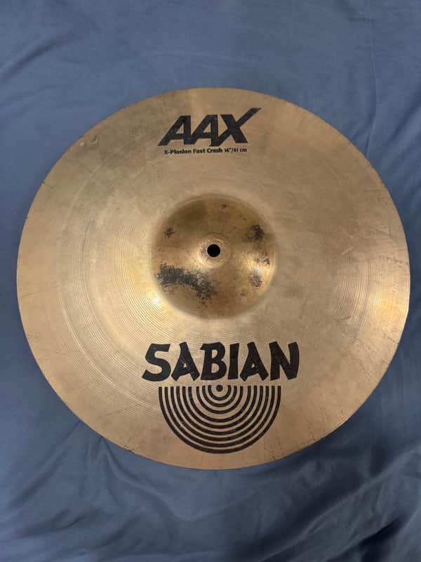 Immagine Sabian 16" AAX X-Plosion Fast Crash Cymbal 2010 - 2018 - Natural - 1