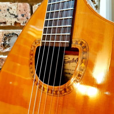 Vintage Giannini Craviola CRA6N Circa. 1971 - Natural/ French Polished Brazilian Rosewood image 5