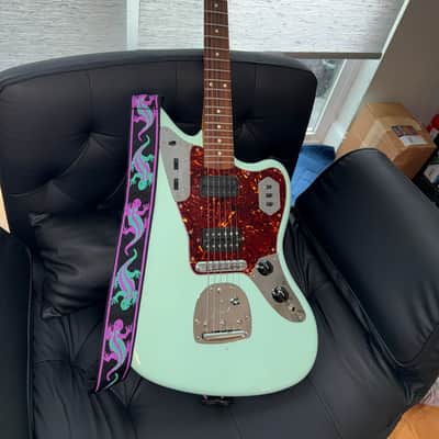 Fender Vintera '60s Jaguar Modified HH with Pau Ferro Fretboard 2019 - 2023 Surf Green image 1