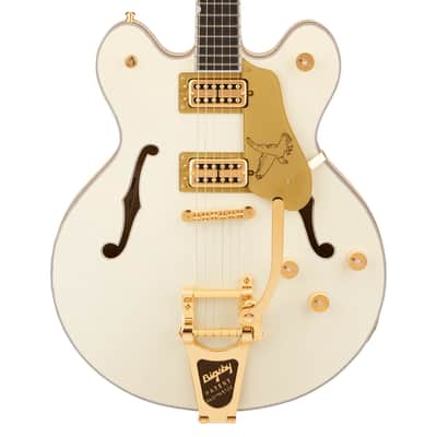 Used Gretsch Falcon Center Block LTD DC w/String-Thru Bigsby - Vintage White image 1