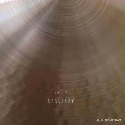 Paiste 22" 2002 Heavy Ride - Nice image 3