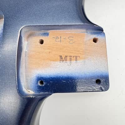 MJT Stratocaster Alder Relic Body Nitro Light MJT5388 image 8