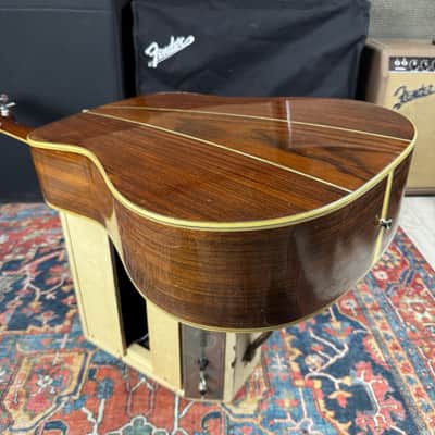 1974 K. Yairi YW-500P Dreadnought Solid Spruce 3 Piece Rosewood Back image 19