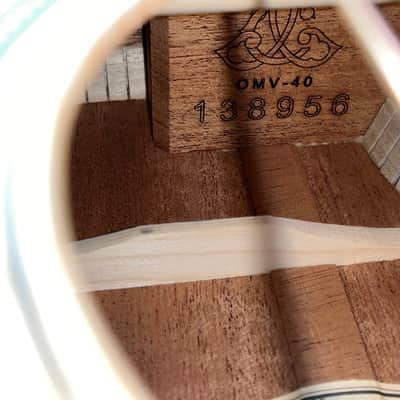 Larrivée OMV-40 with Mahogany, Sitka Spruce & L.R. Baggs Stagepro Element Pickup image 22