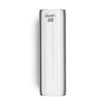 Dunlop 202 Pyrex Glass Bottleneck Guitar Slide-Reg Med image 2
