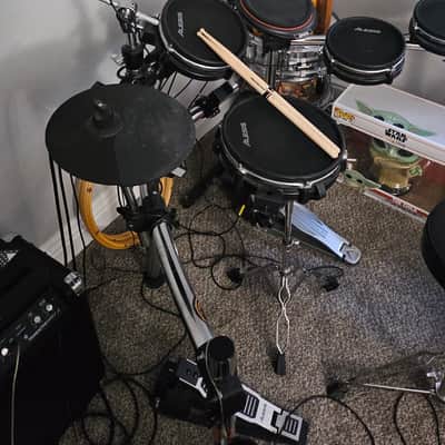 Alesis Command Mesh Kit Electronic Drum Set 2010s - Black image 2