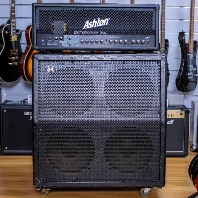 Ashton GA100FX 100-Watt Head and AXL 412C 4x12 Speaker Cabinet (Pre-Owned) image 1